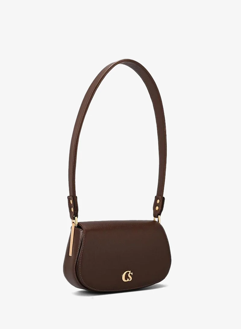 Shoulder Bag Saddle Bag Brown Cocoa