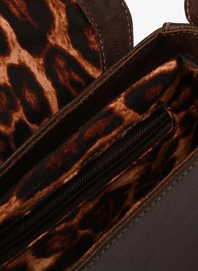Carmen Steffens  Shoulder Bag Saddle Bag Brown Cocoa for Women | Best Price UAE