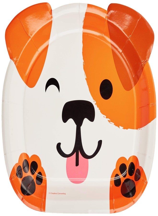 Creative Converting SHAPED PLATE 9" ASSORTED DOGS, 0.5x8.75x7.7inc, Multicolor - Image 5