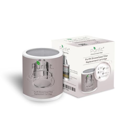 Purifit Replacement Cartridge for Classic Shower Head Filter | Reduce Chlorine | Hardwater | Limescale | Hair fall | Skin Issues | White Colour | 1Pcs - Image 5