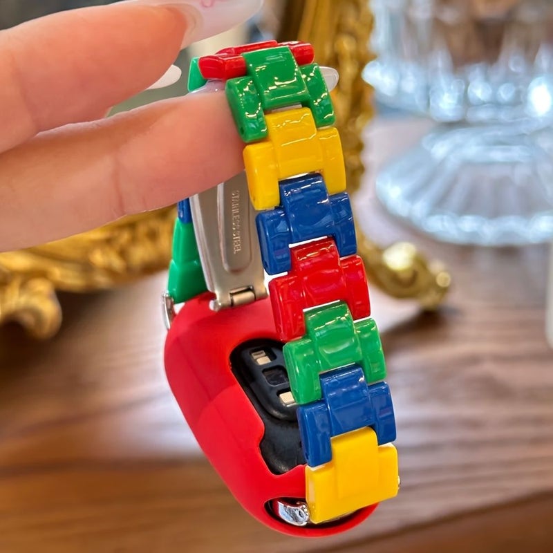 Colorful Resin Strap And Protective Case For Xiaomi Band 8 9 10 - Image 1
