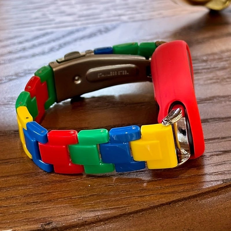 Colorful Resin Strap And Protective Case For Xiaomi Band 8 9 10 - Image 4