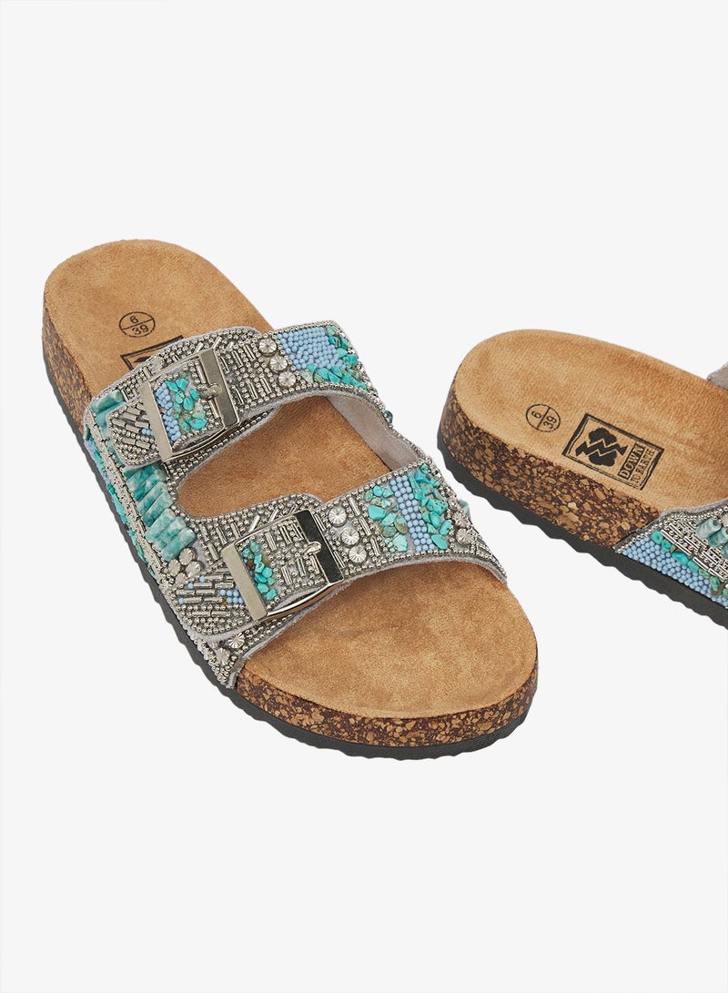 DOWN TO EARTH Casual Flat Sandal - Image 4