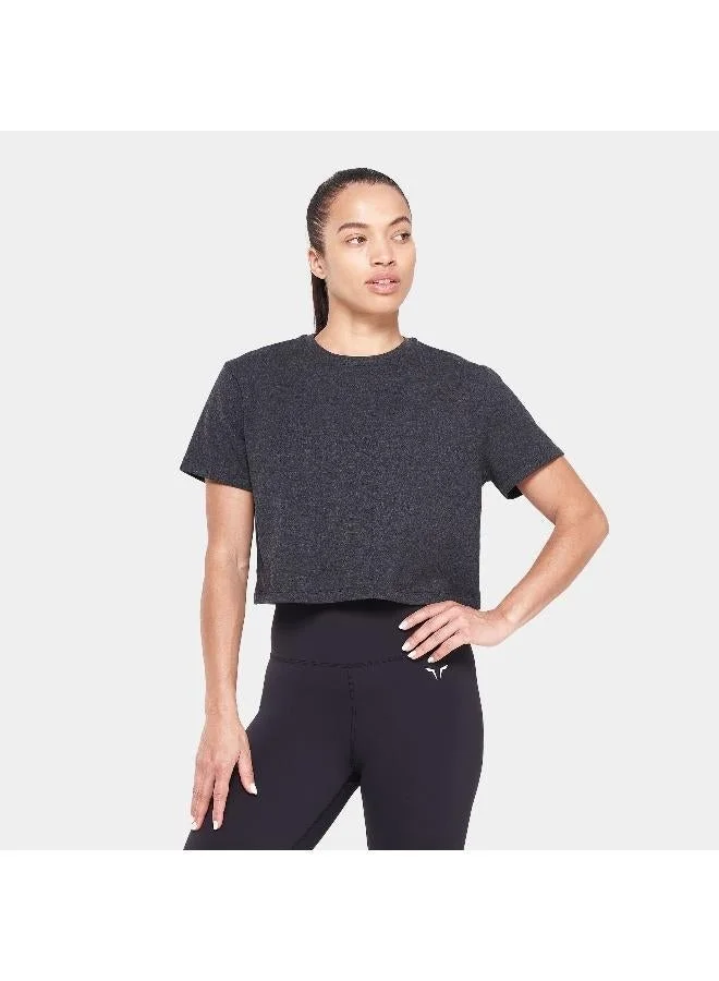 سكوات وولف تيشيرت قصير بشعار