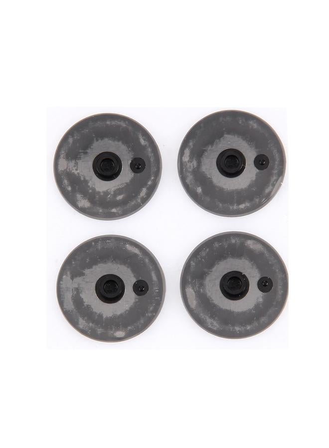 إيروريكس 4 قطع من سجادات مطاطية للغطاء السفلي لجهاز ماك بوك برو ريتينا 13.3 بوصة و15.4 بوصة (2012 - أوائل 2015) A1398 وA1425 وA1502 (أسود) - Image 3