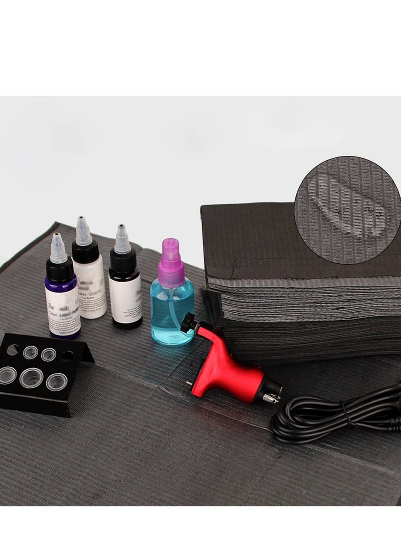 Excefore Disposable Nail Art Table Towels 40Pcs, Disposable Dental Bibs Sheets Cloths, Waterproof Table Covers Clean Pad, 13" x 18" Dental Bibs, Dental Napkins for Pets Tray Covers - Image 5