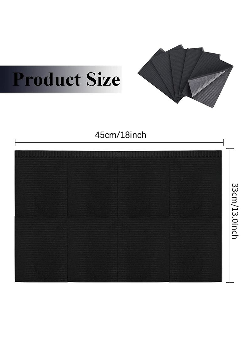 Excefore Disposable Nail Art Table Towels 40Pcs, Disposable Dental Bibs Sheets Cloths, Waterproof Table Covers Clean Pad, 13" x 18" Dental Bibs, Dental Napkins for Pets Tray Covers - Image 3