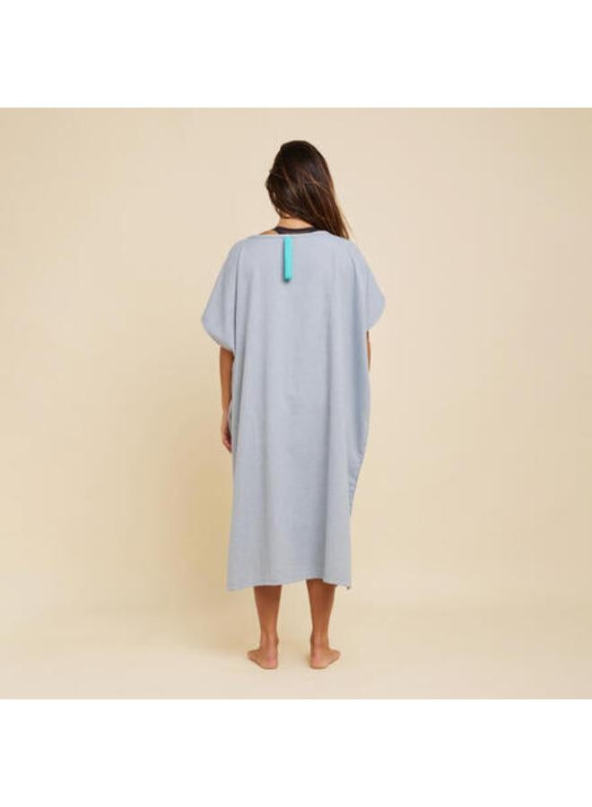 OLAIAN Adult Surf Poncho - 100 mottled grey - Image 4
