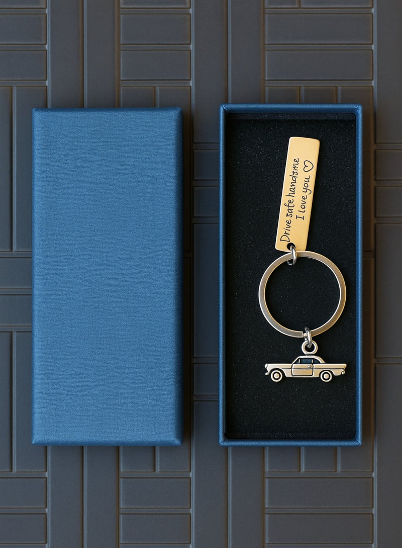 ساراونت لسلسلة مفاتيح تكتيكية EDC آمنة ومتينة مع مشبك للرجال والنساء، حامل مفاتيح سيارة متعدد الوظائف - Image 1