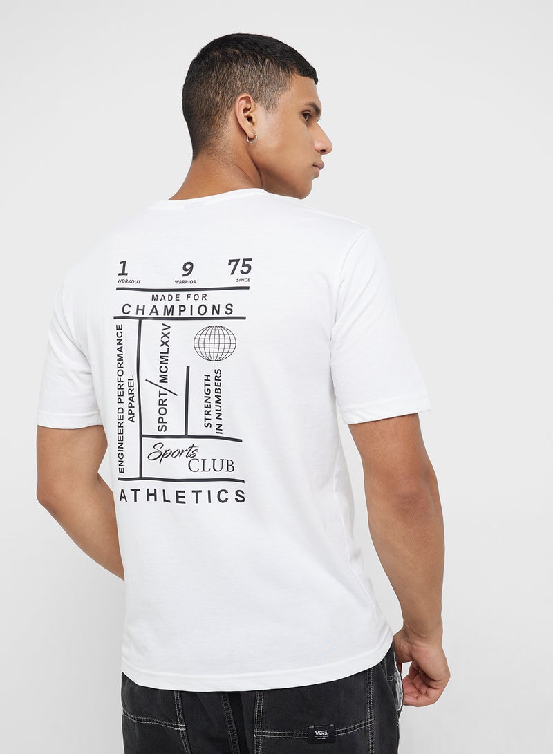 سفنتي فايف تيشيرت أوفر سايز برسومات - Image 1