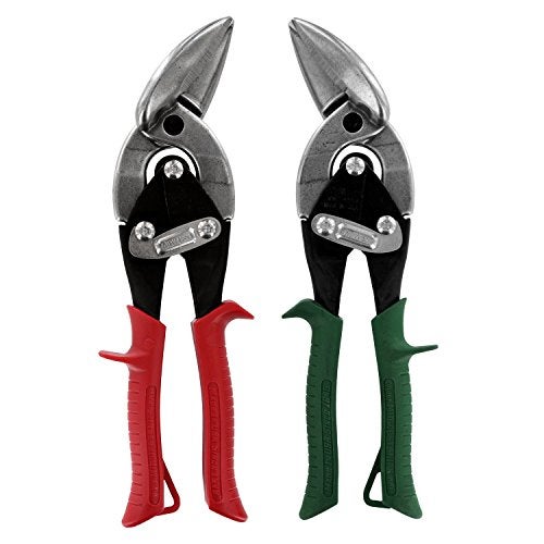 Midwest Snips Midwest Tools and Cutlery MWT-6510C Midwest Snips Forged Blade Offset Aviation Snips Set (Pack of 2) - Image 2