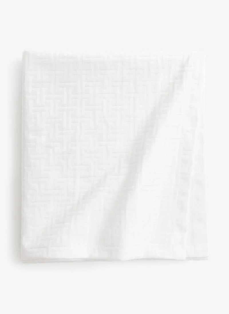 اتش اند ام Cotton-Blend Tablecloth 140X240