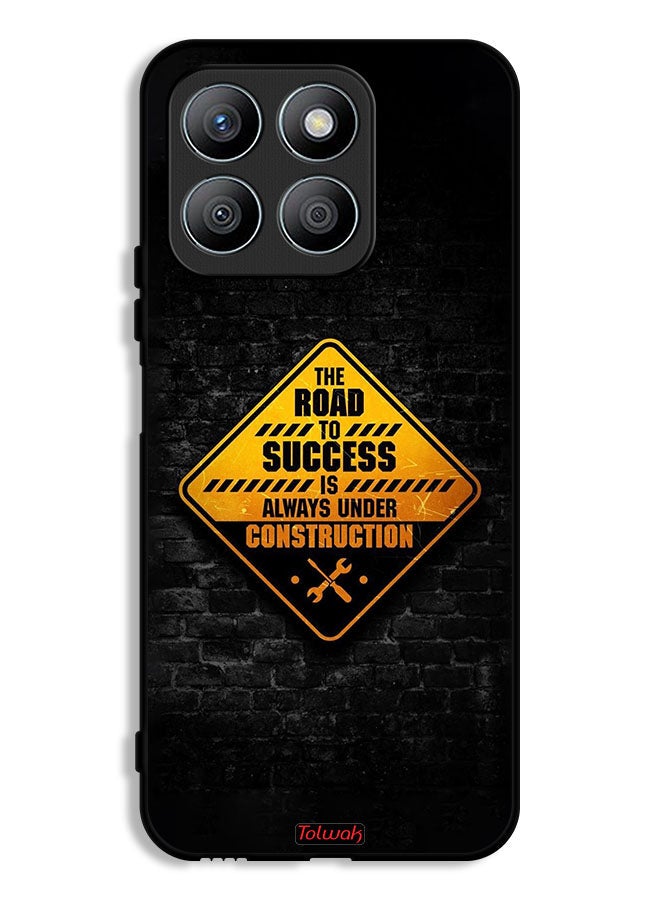 Tolwak Honor X8b Protective Case Cover The Road To Success Is Always Under Construction - Image 1