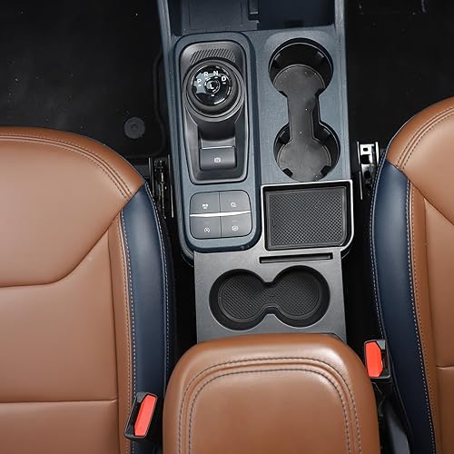 TOYCIDFG Center Console Cup Holder Organizer Tray Compatible with Ford Maverick 2022-2025, Insert Assembly Storage Box ABS Interior Accessories Armrest Organizer - Image 5