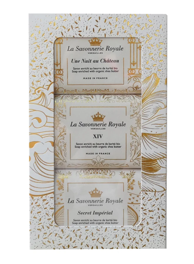 La Savonnerie Royale Set of 3 soaps N°2