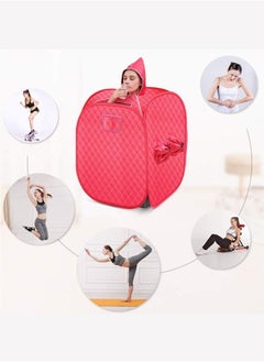 Arabest Two Person Sauna,Saunas Box,Portable Folding Steam Home,Personal Tent Spa Room,Sauna Generator Cabin Box with Steamer for Household Weight Loss  - Image 5