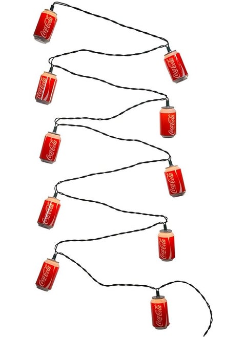 Coca-Cola Can Light Set, 10 Light