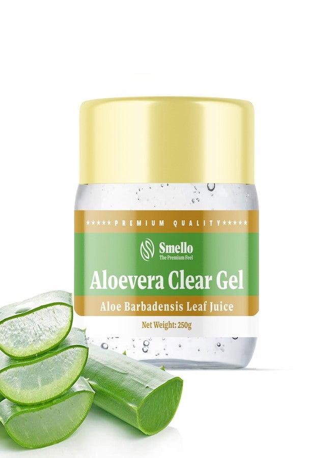 Smello's Aloevera Clear Gel - 250gm (AD 102) - Image 1