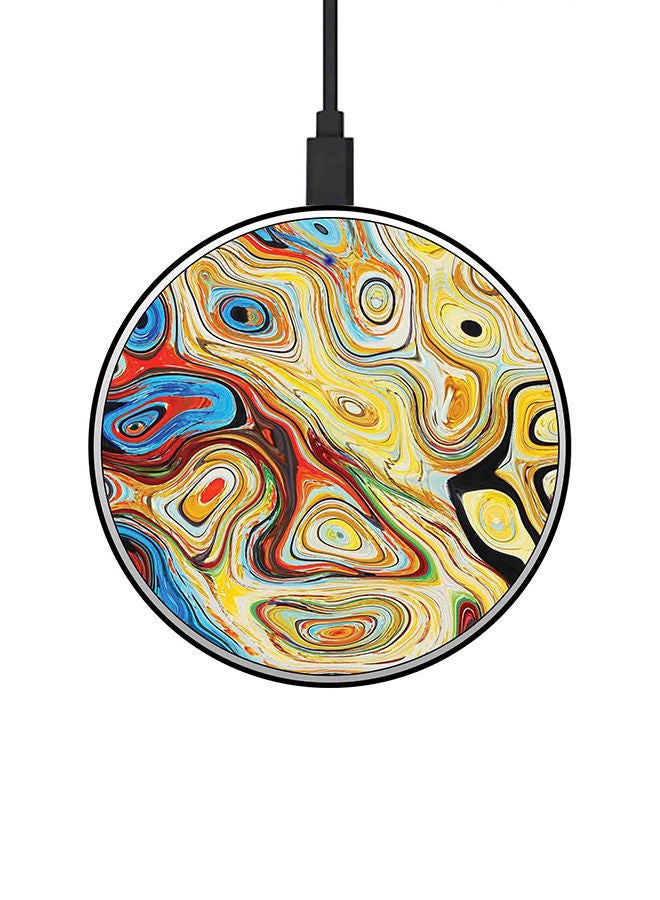 NIBEMINENT 15W Wireless Fast Charger Multicolour