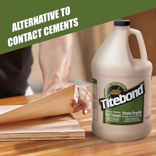 Titebond Cold Press Veneer Glue, Bonds Veneers to Flat Surfaces, Excellent Strength, Translucent Glue Line, Prevents Bleed Through, 32 oz. 5175 - Image 2
