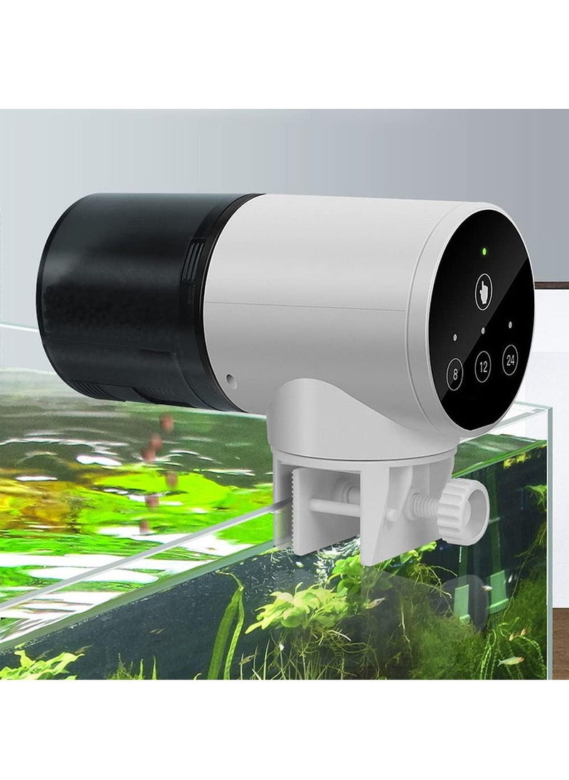 Generic - Automatic Fish Feeder for Aquarium, Auto Fish Food Dispenser, Rechargeable for Fish Tank Vacation Fish Feeder Timer - Image 1
