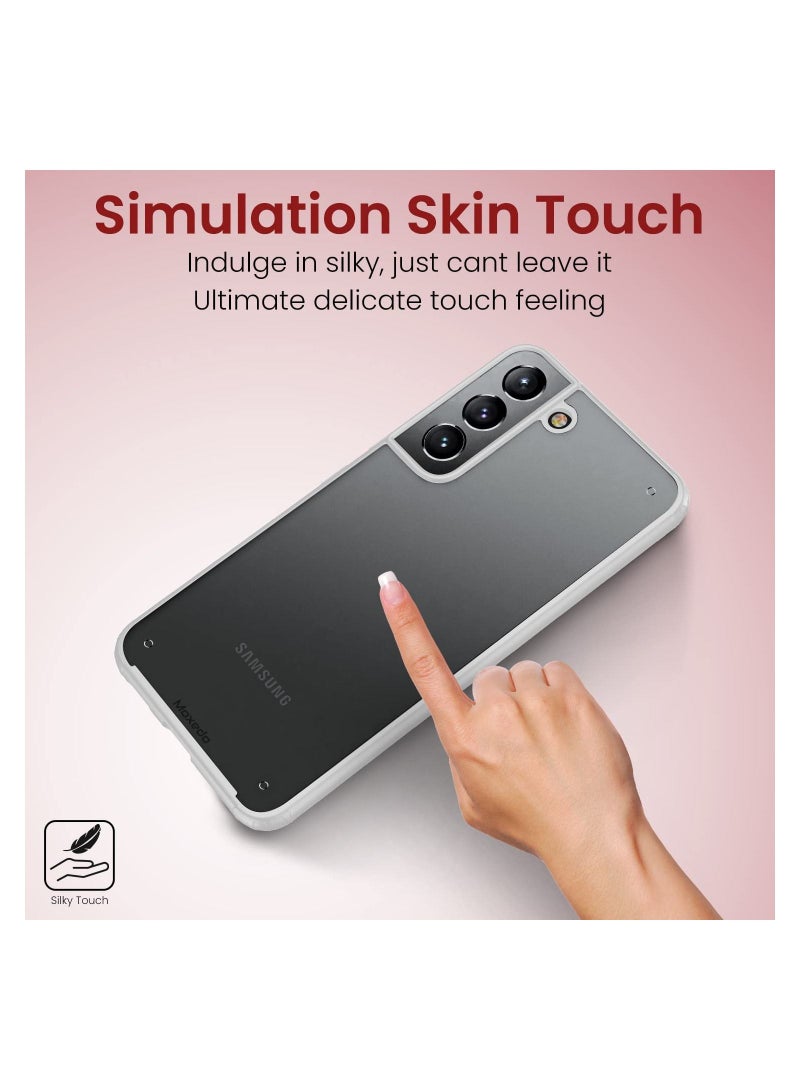 Phone Planet Samsung Galaxy S22 Case Shockproof Drop Protection Slim Thin Design Translucent Frosted Matte Back Case Cover Compatible - Image 3