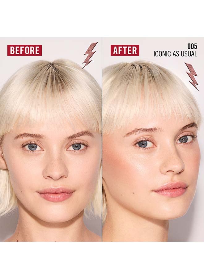 RIMMEL LONDON مضيء سائل متعدد المهام معزز بالتيربو - 005 - أيقوني كما هو معتاد، 10 مل - Image 5