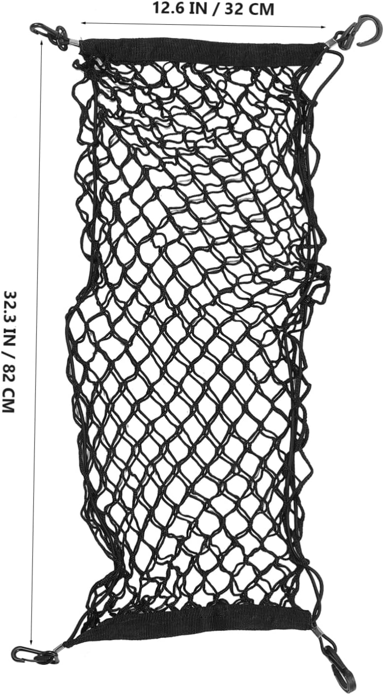 Vehicle Trunk Net Organizer Mesh Storage for Suvs Cars Trucks Versatile Cargo for Umbrellas Shopping Bags More - Image 2