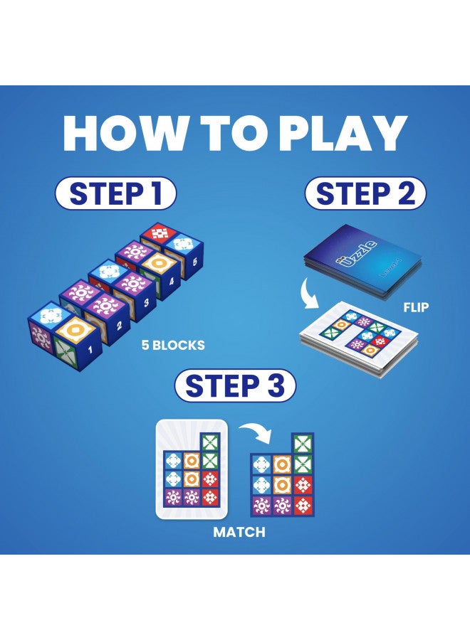 The Uzzle The Uzzle 3.0 Board Game, Family Board Games for Children & Adults, Block Puzzle Games for Ages 4+  - Image 4