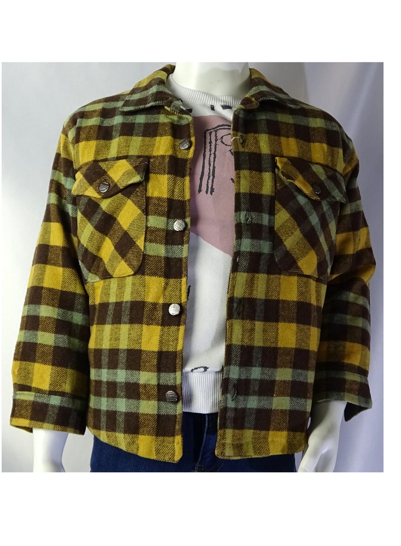 شلــــتر صناعة تركية فاخرة؛ جاكيت أولاد بأزرار لفصل الخريف و الشتاء من مجموعة شلـــتر 23142 - Image 5