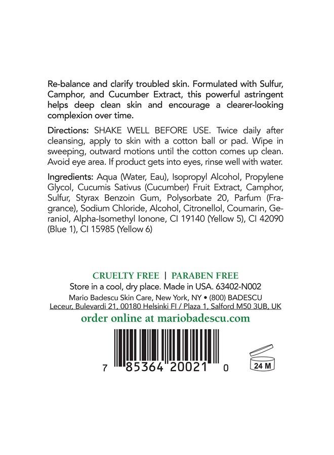 MARIO BADESCU Special Cleansing Lotion C 8 Fl Oz (Pack Of 1) - Image 3