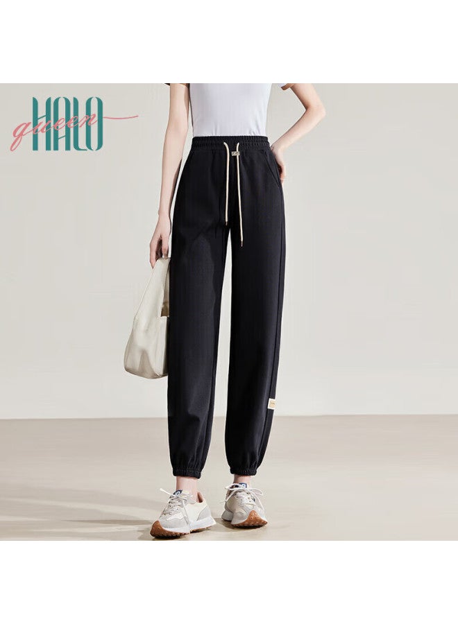 HALOQUEEN Halo Queen Women's Joggers With Elastic Waistband, Casual Pants For Spring And Autumn, Loose-fitting Slimming Sweatpants H13qr1953 - Image 1