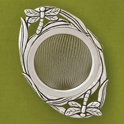 Basic Spirit Décor Tea Strainer - Dragonfly lover Gift, Unique Home Design Decoration for Cocktails, Herbs, Coffee & Drinks - Image 2