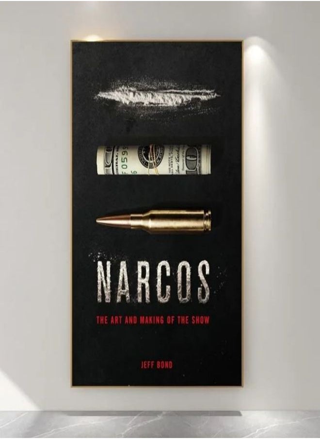 Generic - (Assembly frame) Steve Murphy Crime Season Narcos Vintage Poster Paper Print Home Bedroom Entrance Bar Restaurant Cafe Art Painting Decoration - Image 1