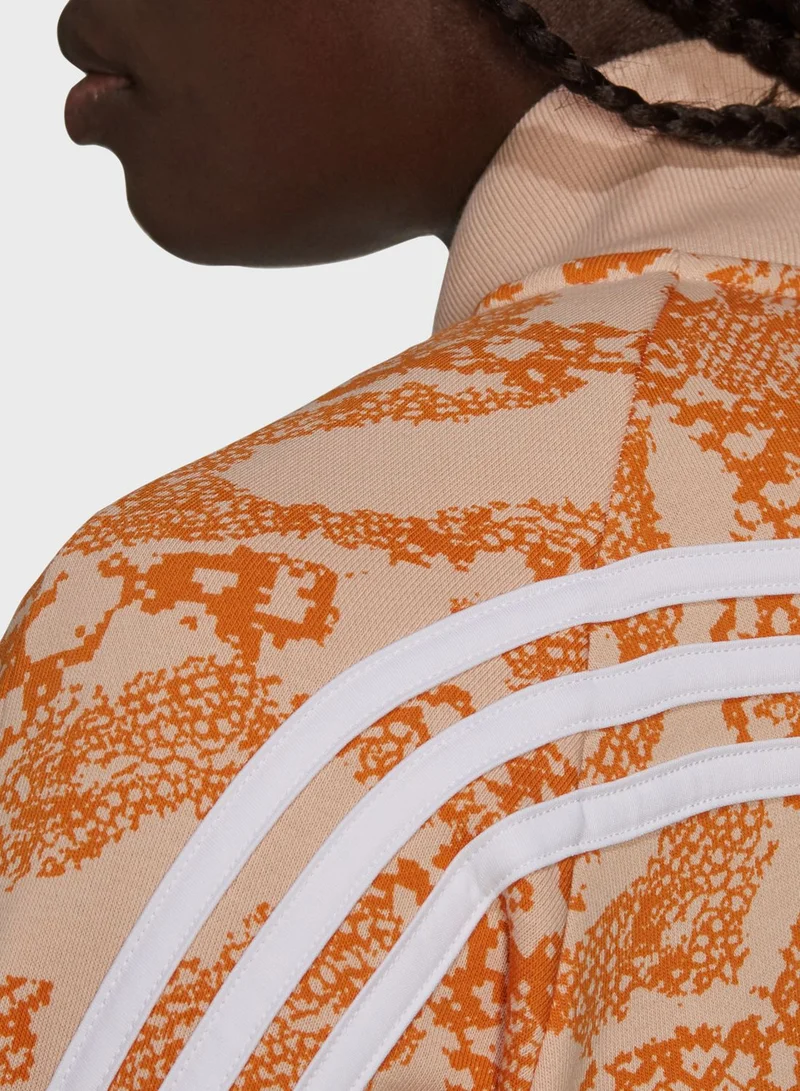 Adidas Future Icon Animal Print Track Jacket