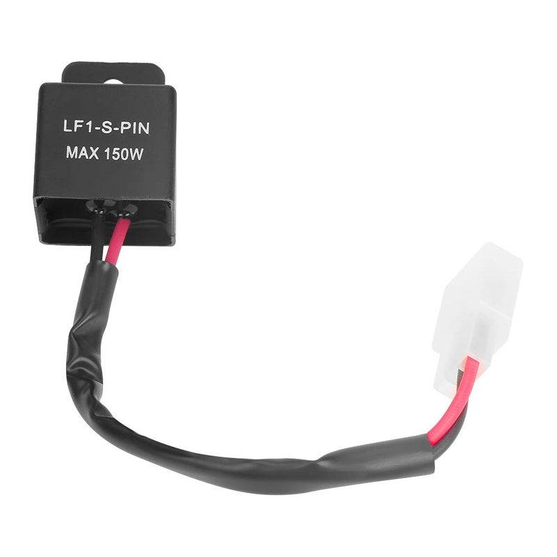 LED Flasher Relay, no Load Resistors Needed 12V 150W Flashing 60-120 Times/Min Flasher Relay, Blinker Relay with Cable for Cars - Image 2