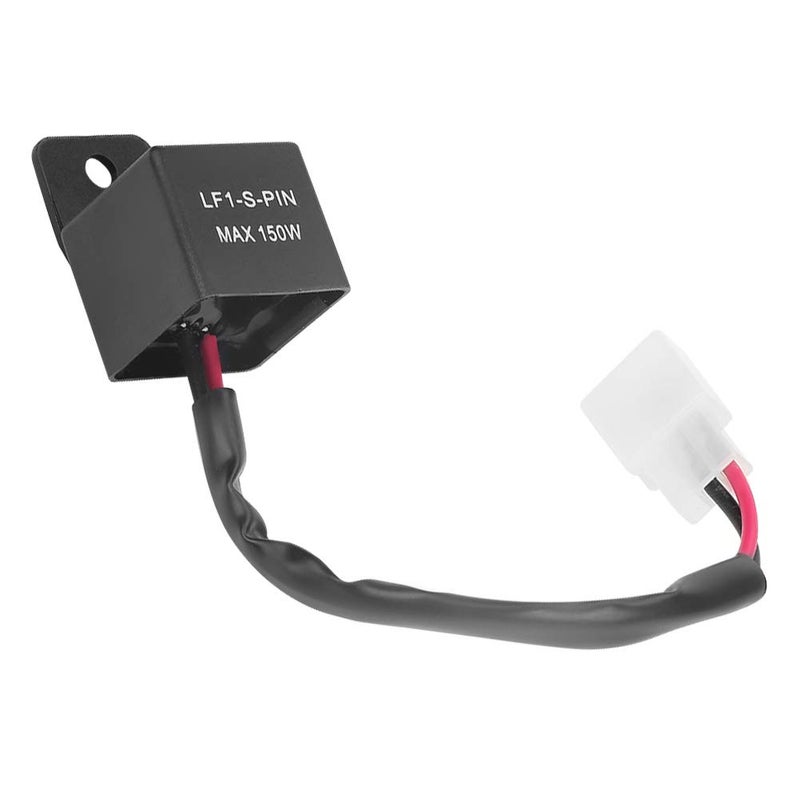 LED Flasher Relay, no Load Resistors Needed 12V 150W Flashing 60-120 Times/Min Flasher Relay, Blinker Relay with Cable for Cars - Image 3