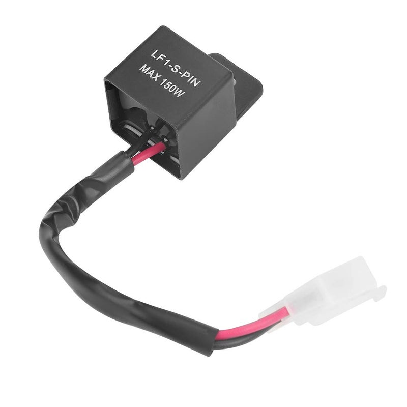 LED Flasher Relay, no Load Resistors Needed 12V 150W Flashing 60-120 Times/Min Flasher Relay, Blinker Relay with Cable for Cars - Image 4