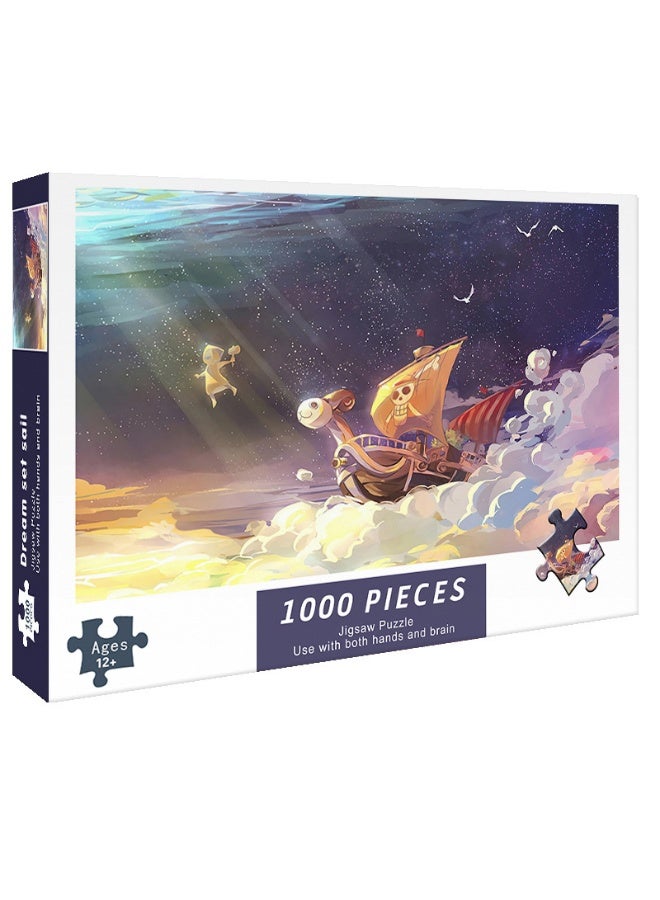 Anna 1000-Piece Anime-Themed Casual Puzzle for Brain Teasing Fun - Image 1