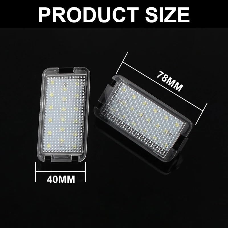 DEMULAX LED License Plate Lights for Seat Models - Image 2