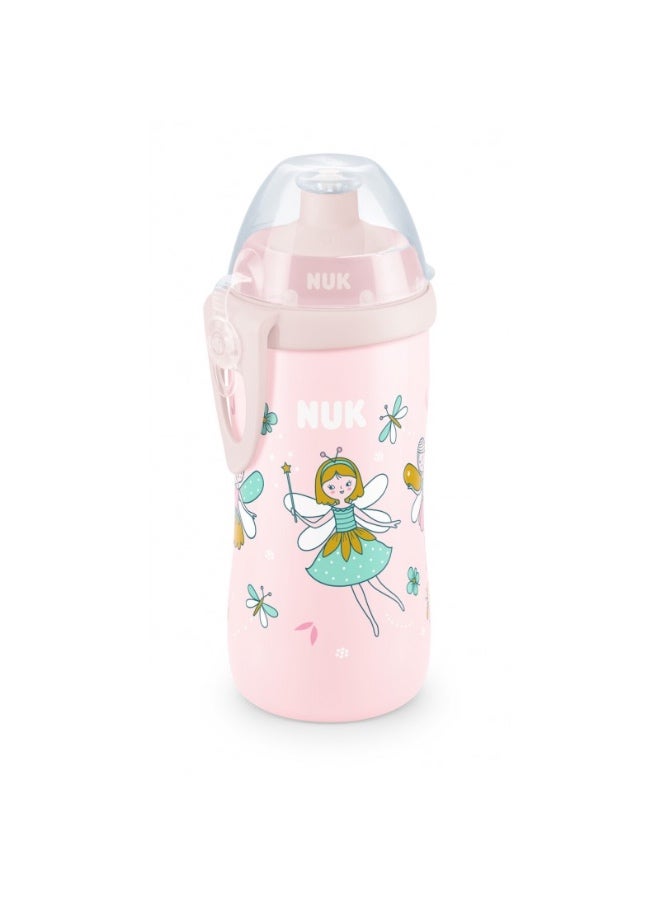 NUK Junior Cup Training Bottle with Push-Pull Spout, 300 ml, +18 Months, Leak-Proof - Image 2