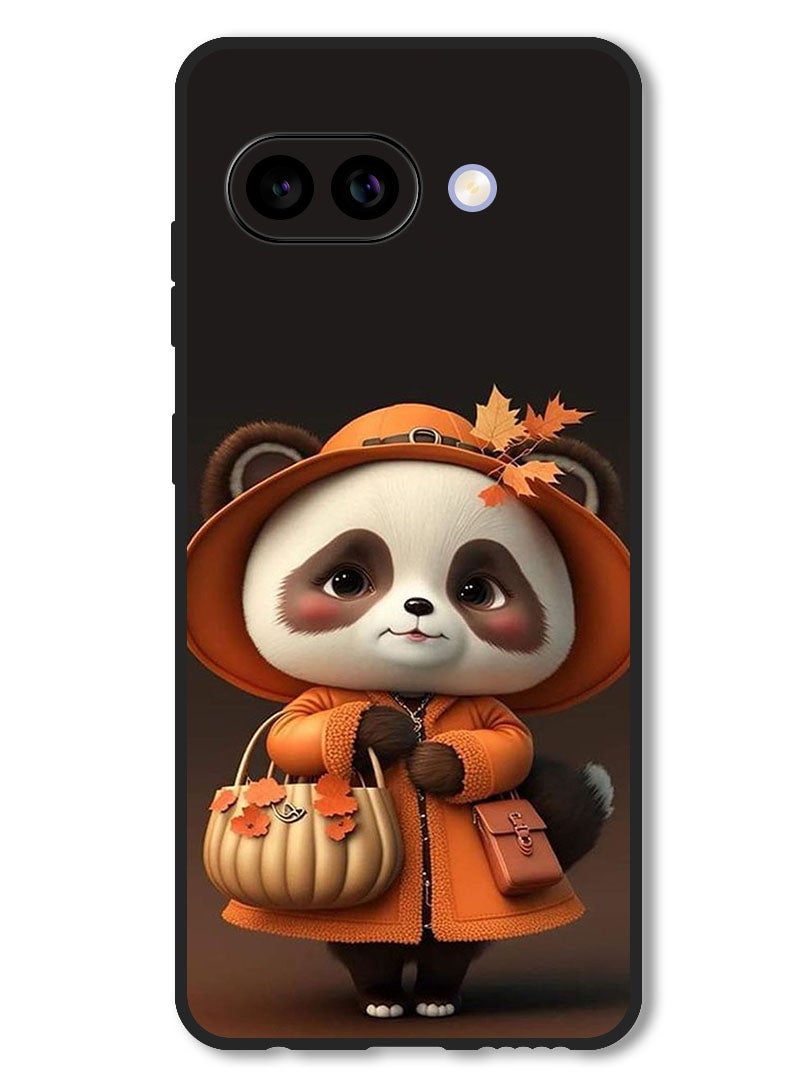 Theodor Case Compatible with Google Pixel 9A Protection Shockproof Bumper Cover Panda Lady - Image 1
