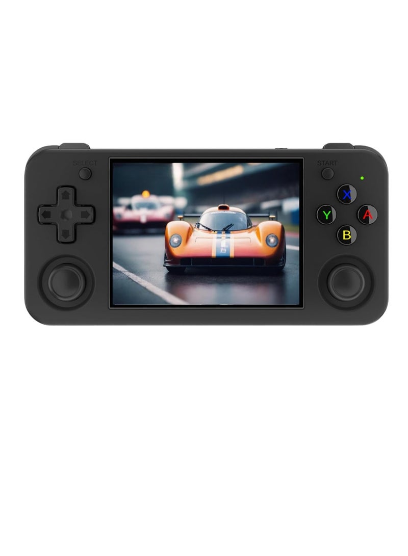 Classic Gaming Console, Large HD Screen Handheld Gamepad, Lightweight And Portable Nostalgic Game Machine, Durable Video Game Console With Dual Joysticks, (1pc, Black) - Image 1