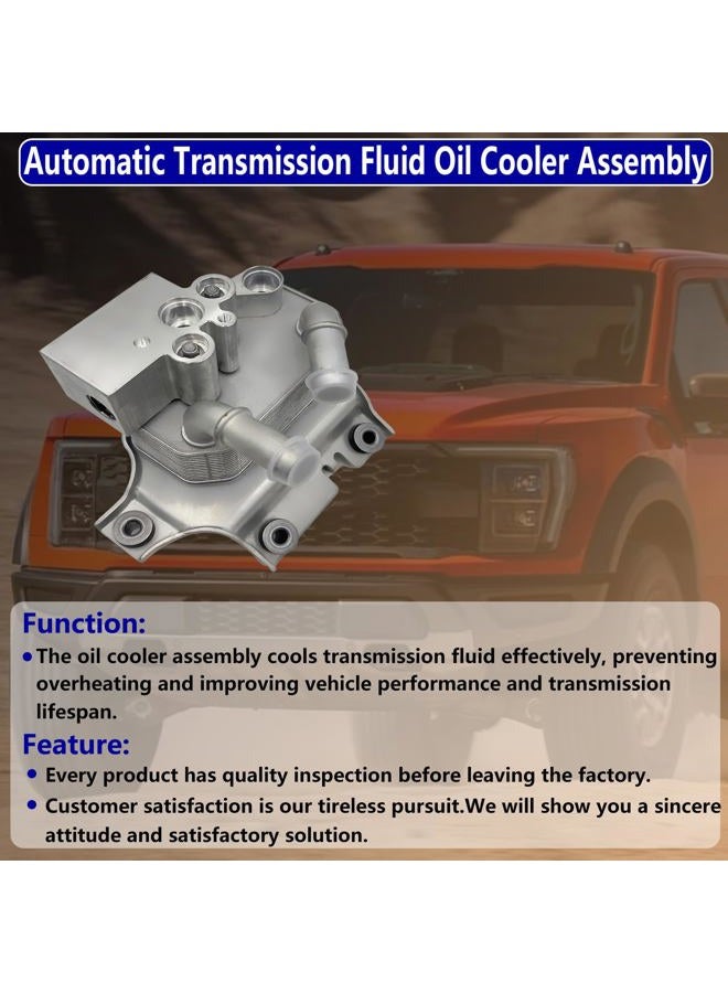 LYAUTOELE Automatic Transmission Fluid Oil Cooler Assembly FL3Z-7A095-B For Ford F-150 2015 2016 2017 2018 2019 Trans Oil Cooler-Trans Cooler Replacement for FL3Z7A095B - Image 2