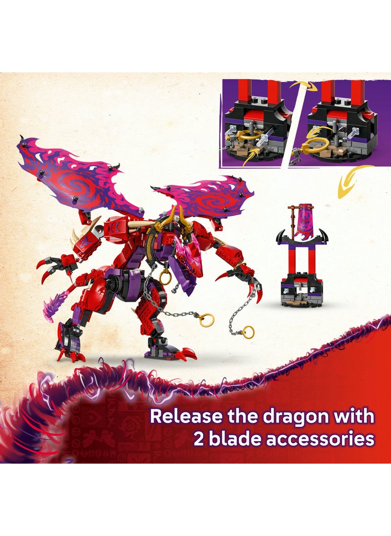 LEGO Ninjago Thunderfang Dragon Of Chaos 71832 (668) Pieces  - Image 5