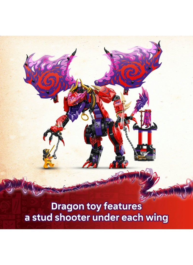 LEGO Ninjago Thunderfang Dragon Of Chaos 71832 (668) Pieces  - Image 4