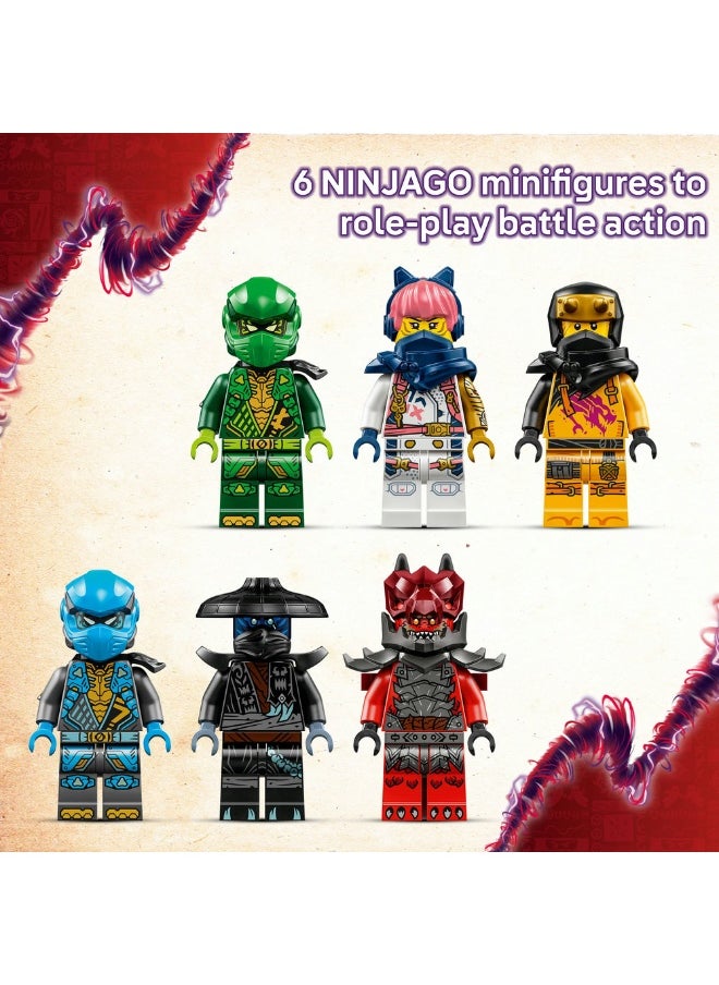 Ninjago Thunderfang Dragon Of Chaos 71832 (668) Pieces