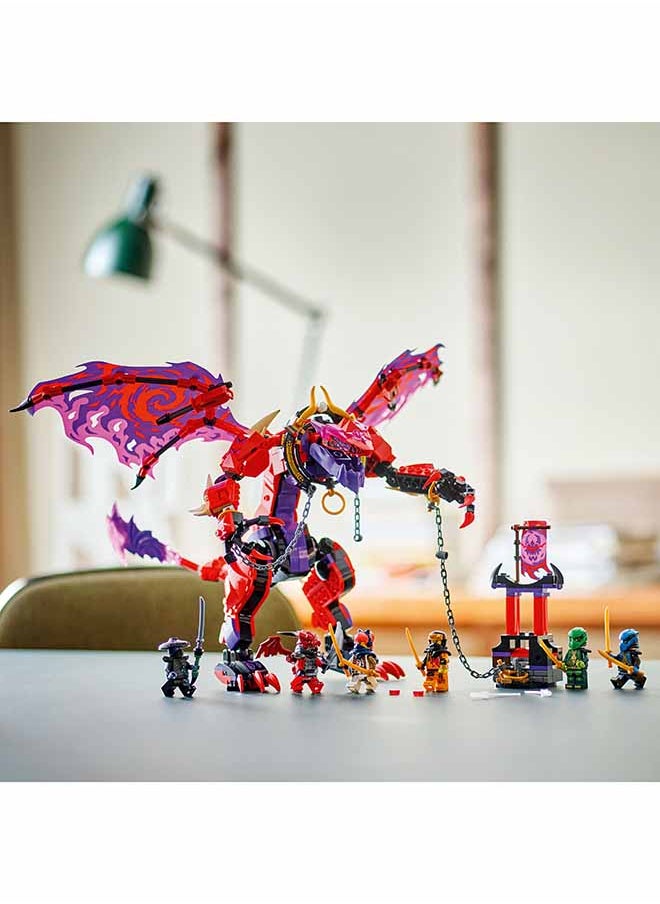 Ninjago Thunderfang Dragon Of Chaos 71832 (668) Pieces