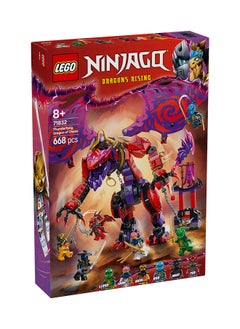 LEGO NINJAGO Thunderfang Dragon of Chaos Toy with 6 Ninja Warriors Minifigures - Good vs Evil Role Play Building Set for 8+ Year Old Boys & Girls - Gifts for Dragons Rising Show Fans - 71832 (668 pieces)  - Image 2