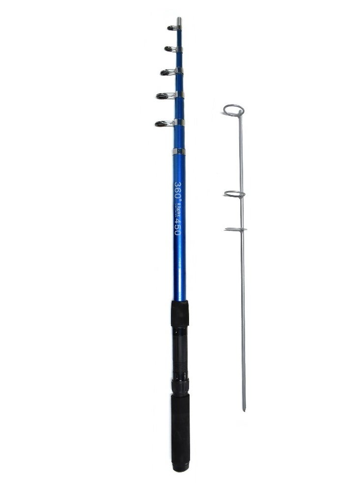 ELTRAZONE 360 Light FR 04 COB Waterproof Telescopic Fishing Rod LED Light – DC 12V Outdoor Multifunctional Camping Light with High-Brightness COB LED – Durable, Portable, and Weather-Resistant for Fishing, Hiking, and Emergency Use - Image 3